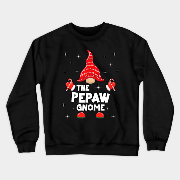 The Pepaw Gnome Matching Family Christmas Pajama Crewneck Sweatshirt by Foatui